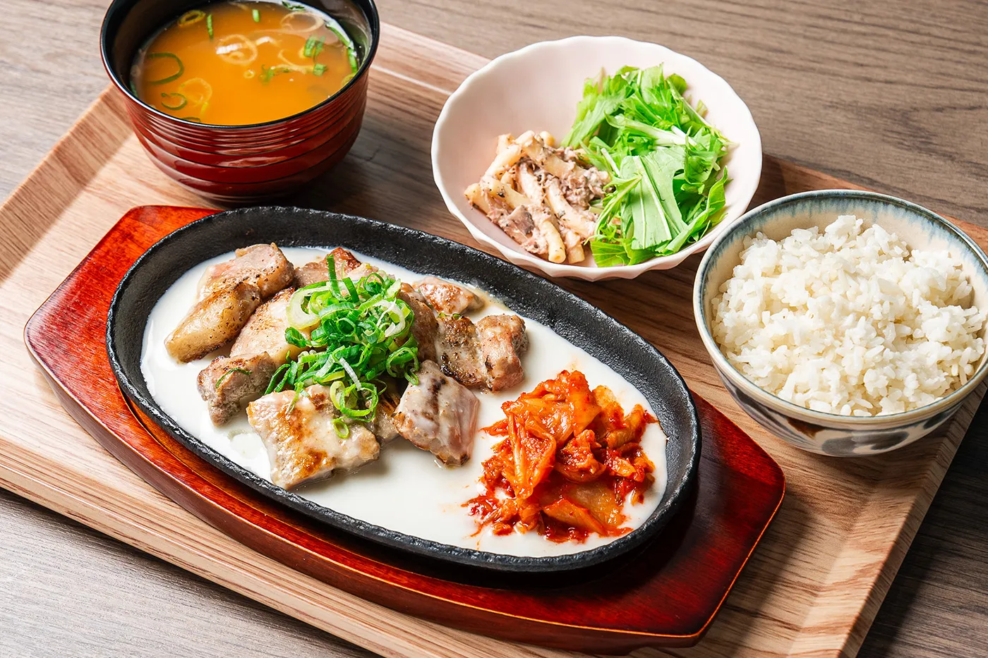 アリゴサムギョプサル定食